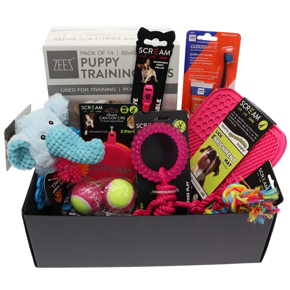 PRESTIGE PUPPY GIFT PACK - PINK