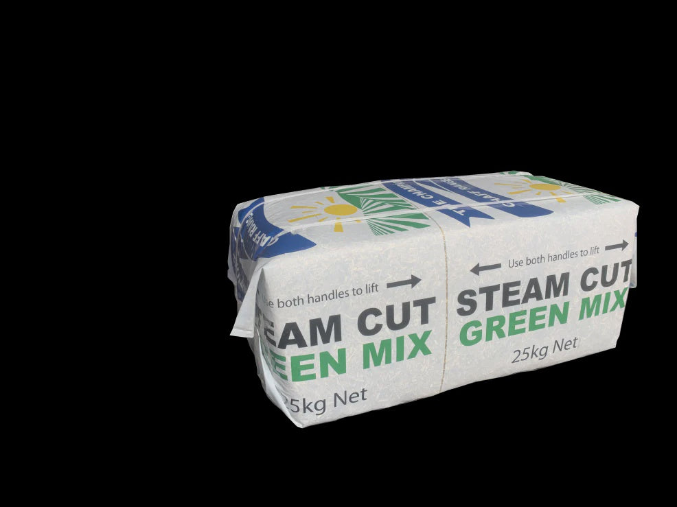 Chaff - Premium Green Mix 25kg