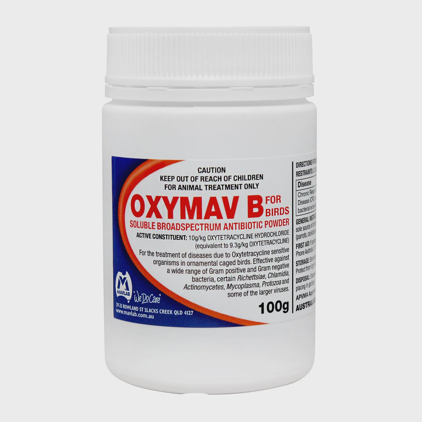 Oxymav B for Birds 100g