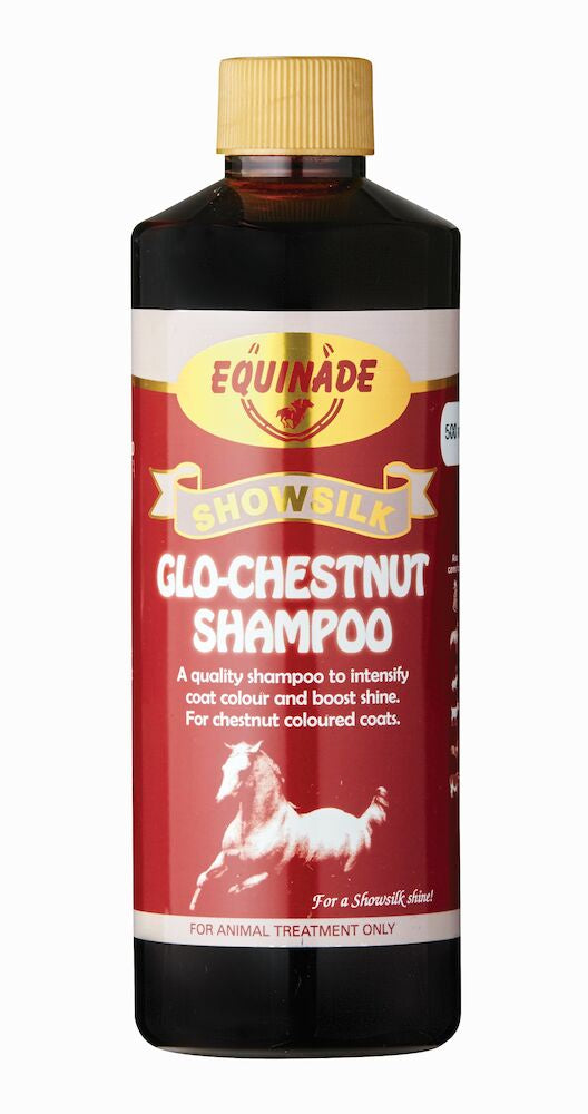 Equinade Showsilk Glo-Chestnut Shamp 500ml