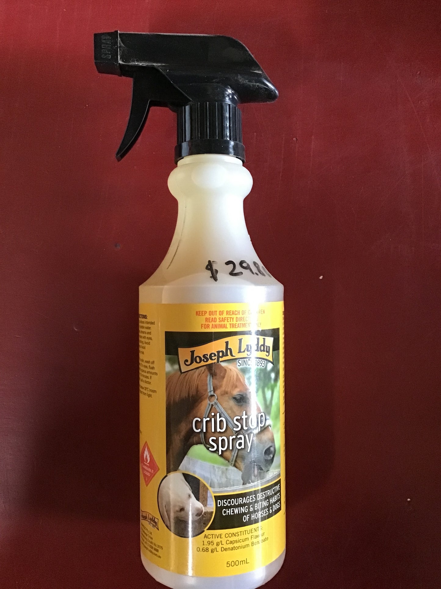 Joseph Lyddy Crib Stop Spray 500ml