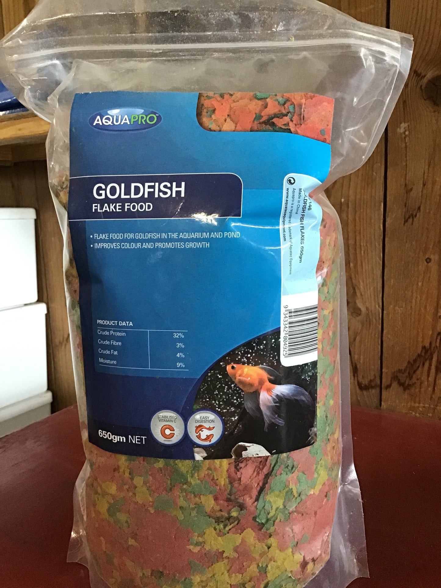 Fish Flakes Goldfish 650gm