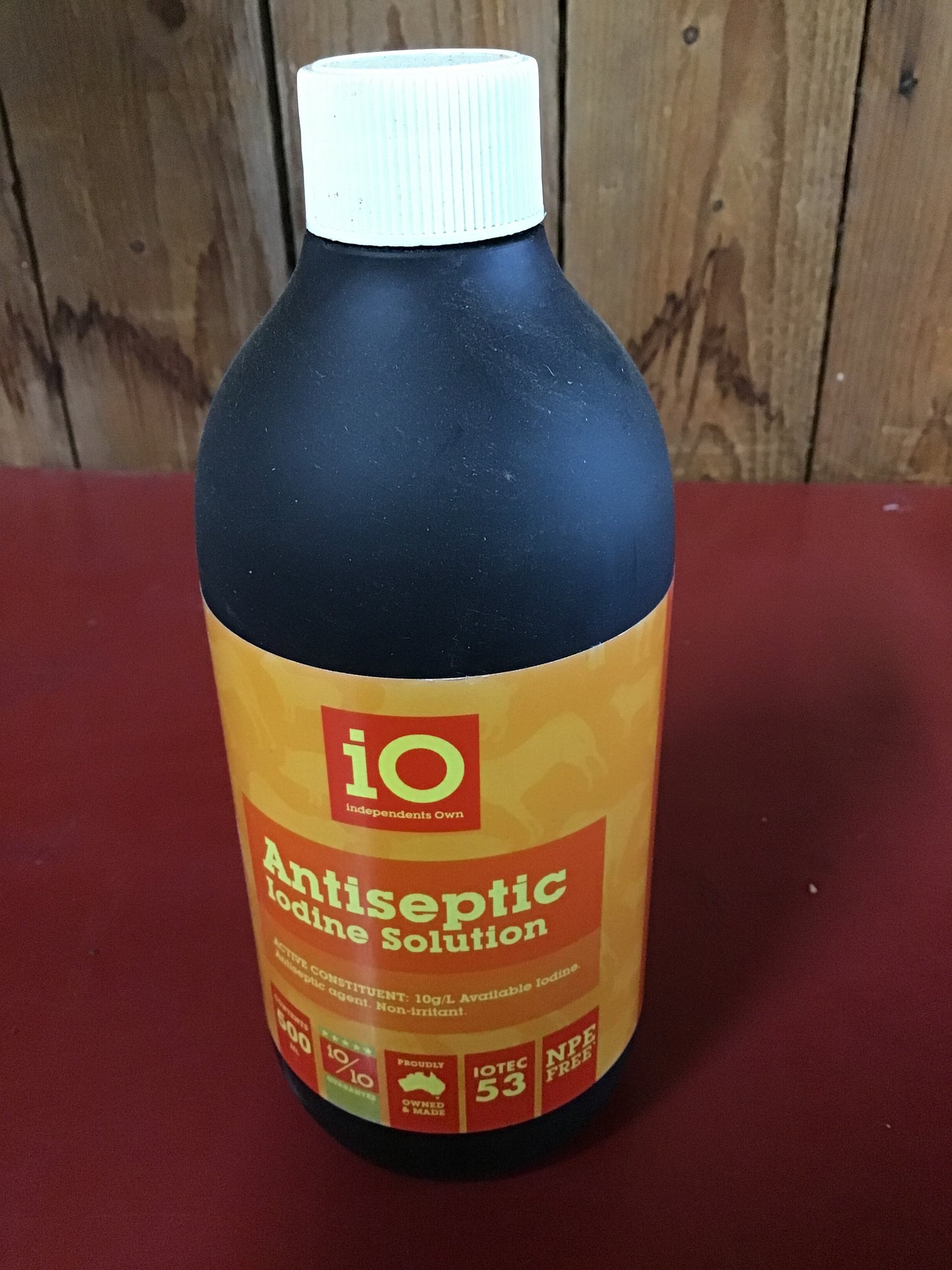 iO Antiseptic Iodine Solution 500ml
