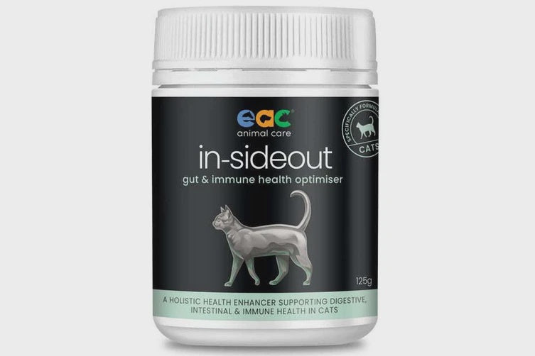 EAC In-Sideout Cat Gut & Immune Health Optimiser 125g