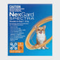 NexGard Spectra Chewable Dogs 2-3.5kg 6 Pack (Orange)