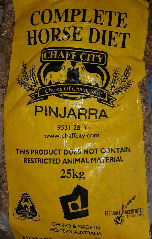 Complete Horse Diet - No Oats- 25kg (Yellow Bag)