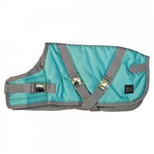 ZEEZ SUPREME DOG COAT Size 30 (76cm) Mint Green/ Grey