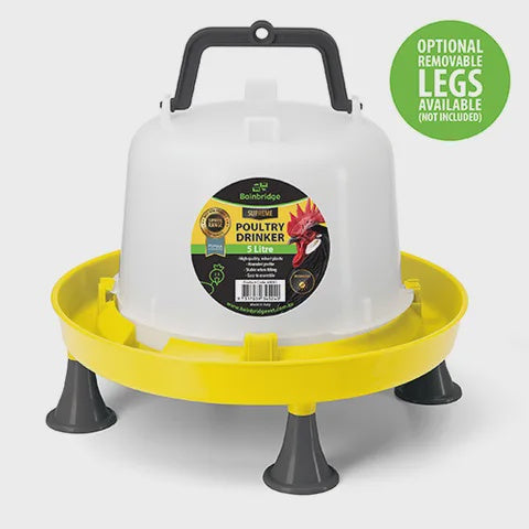 Supreme Poultry Drinker With Handle 5L