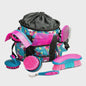 Bainbridge Grooming Kit - Pattern -Abstract Pink Blue