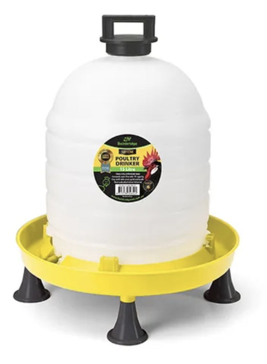 Bainbridge Poultry Drinker 15L with Legs