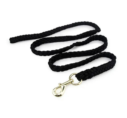 Bainbridge Rope Lead - Brass Snap - 2M - Assorted Colour