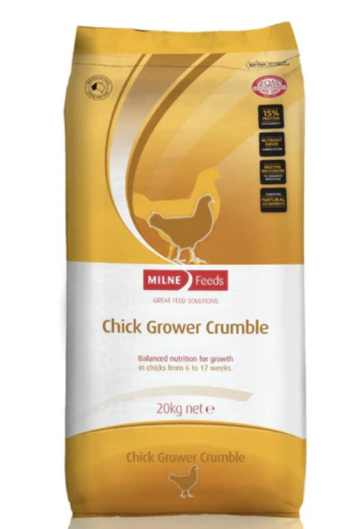 Chick Grower Crumble 2kg Milne