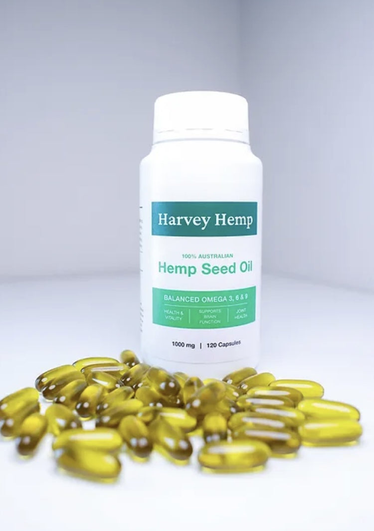 Hemp Seed Oil Capsules 120