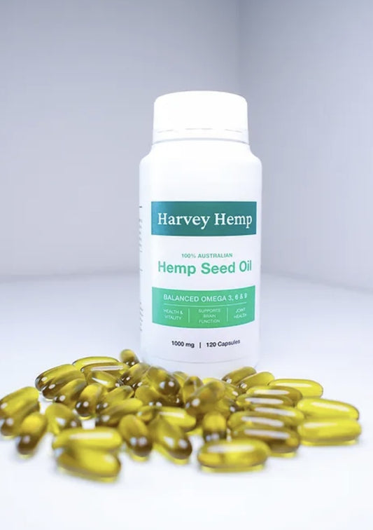 Hemp Seed Oil Capsules 120