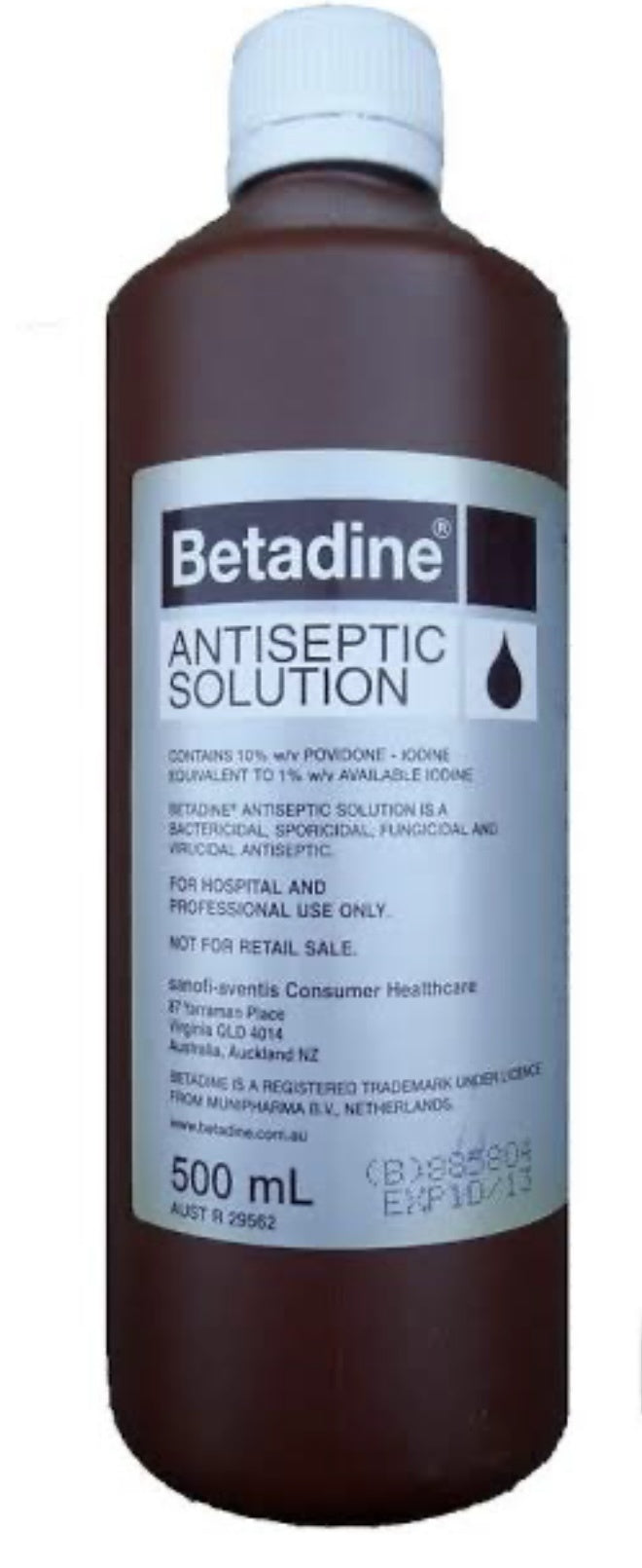 Betadine Antiseptic Solution 500ml