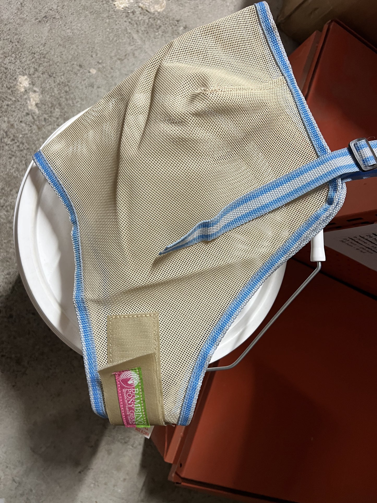 Bambino Tutti-Frutti Fly Mask - Small Blue