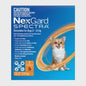 NexGard Spectra Chewable Dogs 2-3.5kg 3 pack (Orange)