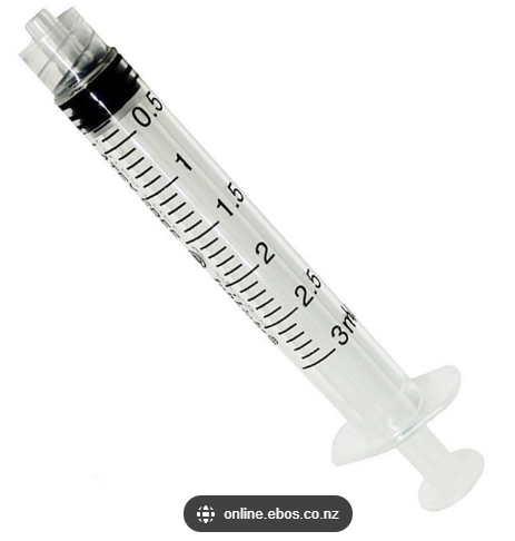 Ebosy Syringe 3ml