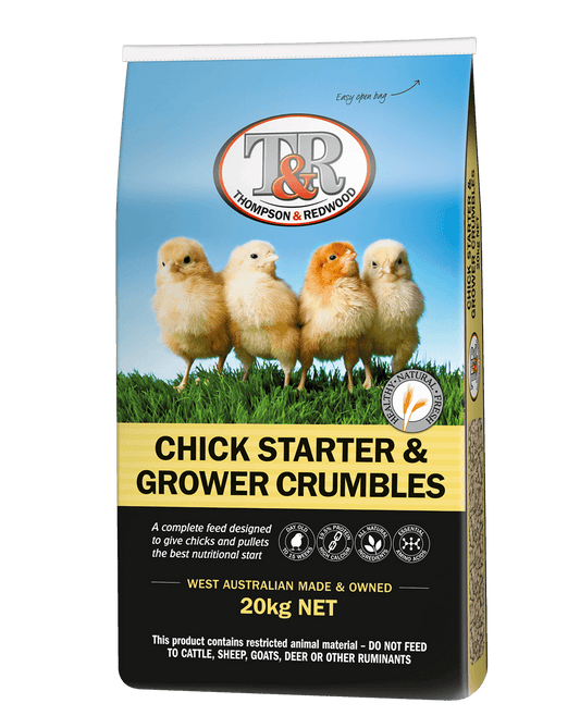 Chick Starter & Grower Crumble  T&R