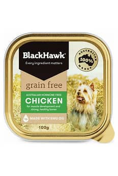 Black Hawk Dog Grain Free Chicken 100g Wet Canned Food