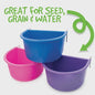 Plastic D Coop Cups- 7cm- any colour