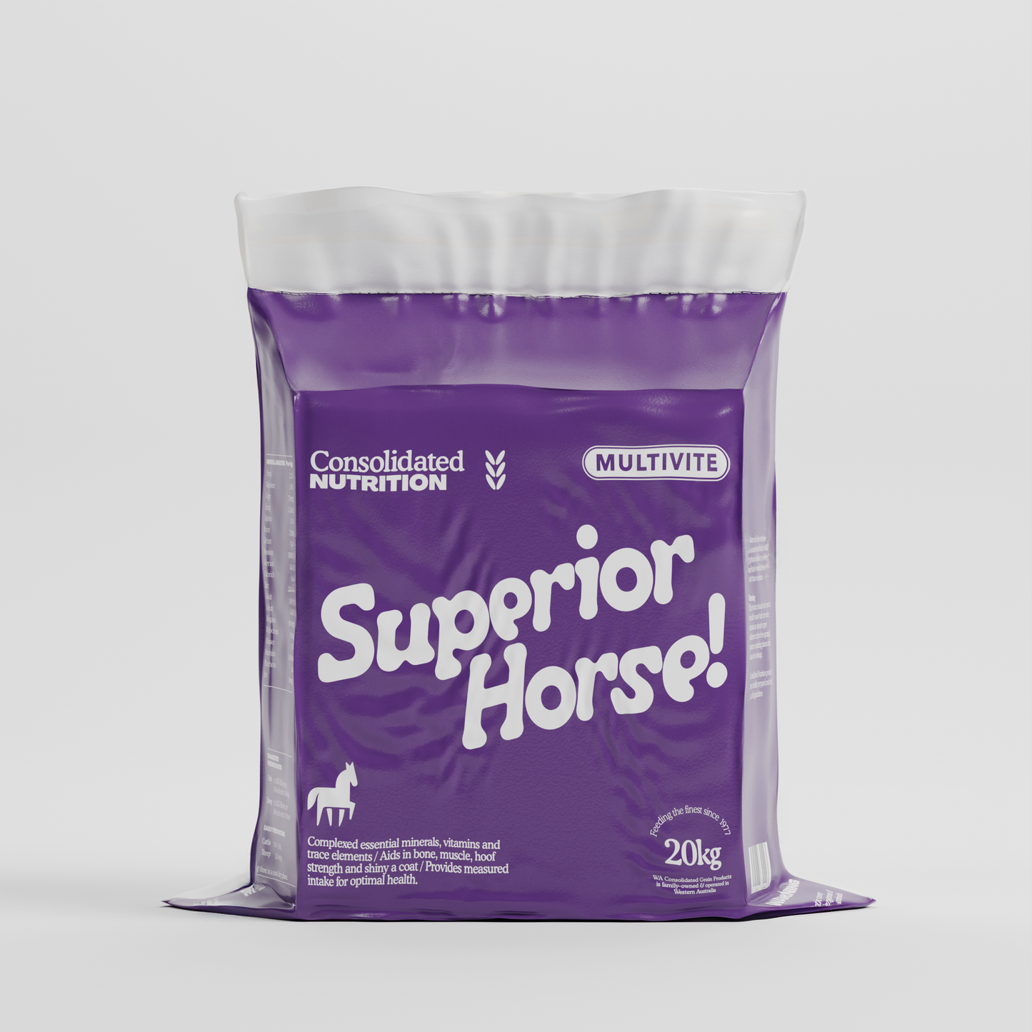 Multivite Horse Premium Equine Block 20kg (Pink)