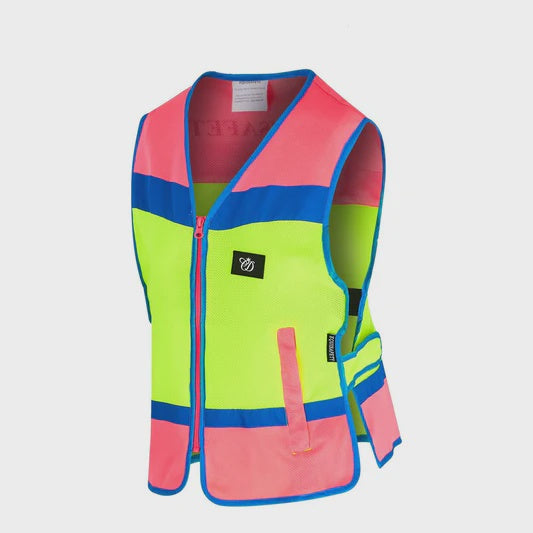 Equisafety Multi Colour Hi Vis Waistcoat