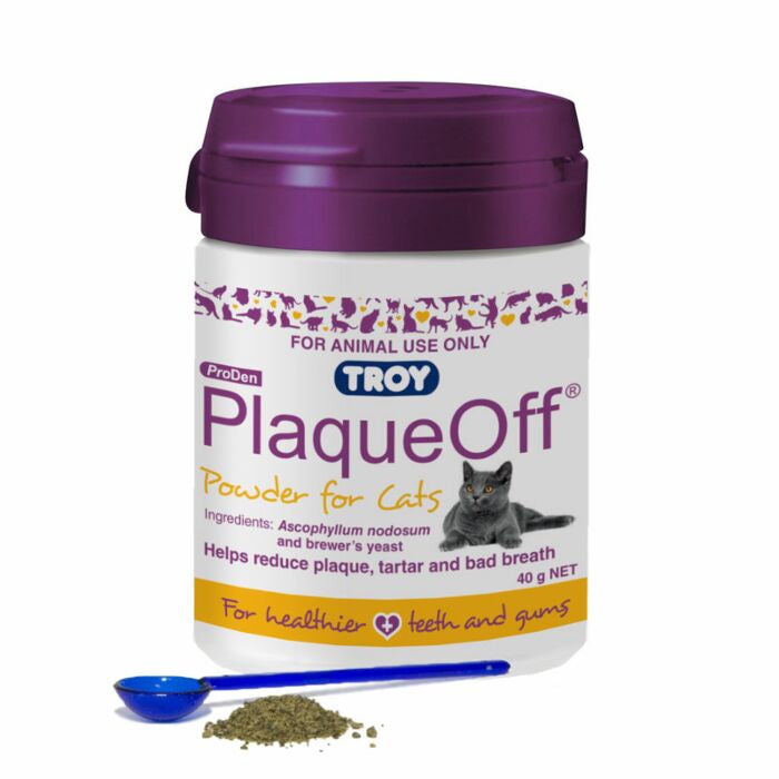 Troy PlaqueOff Cats 40g