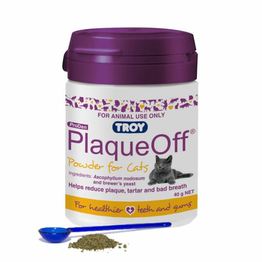 Troy PlaqueOff Cats 40g
