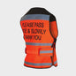 Hi Viz Mesh Waist Coat  Childrens