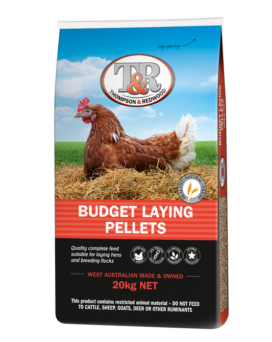 Budget Laying Pellets (20kg) T&R