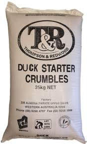 Duck & Turkey Starter Crumble (25kg) T&R