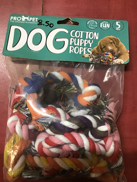 Puppy Ropes 5pk