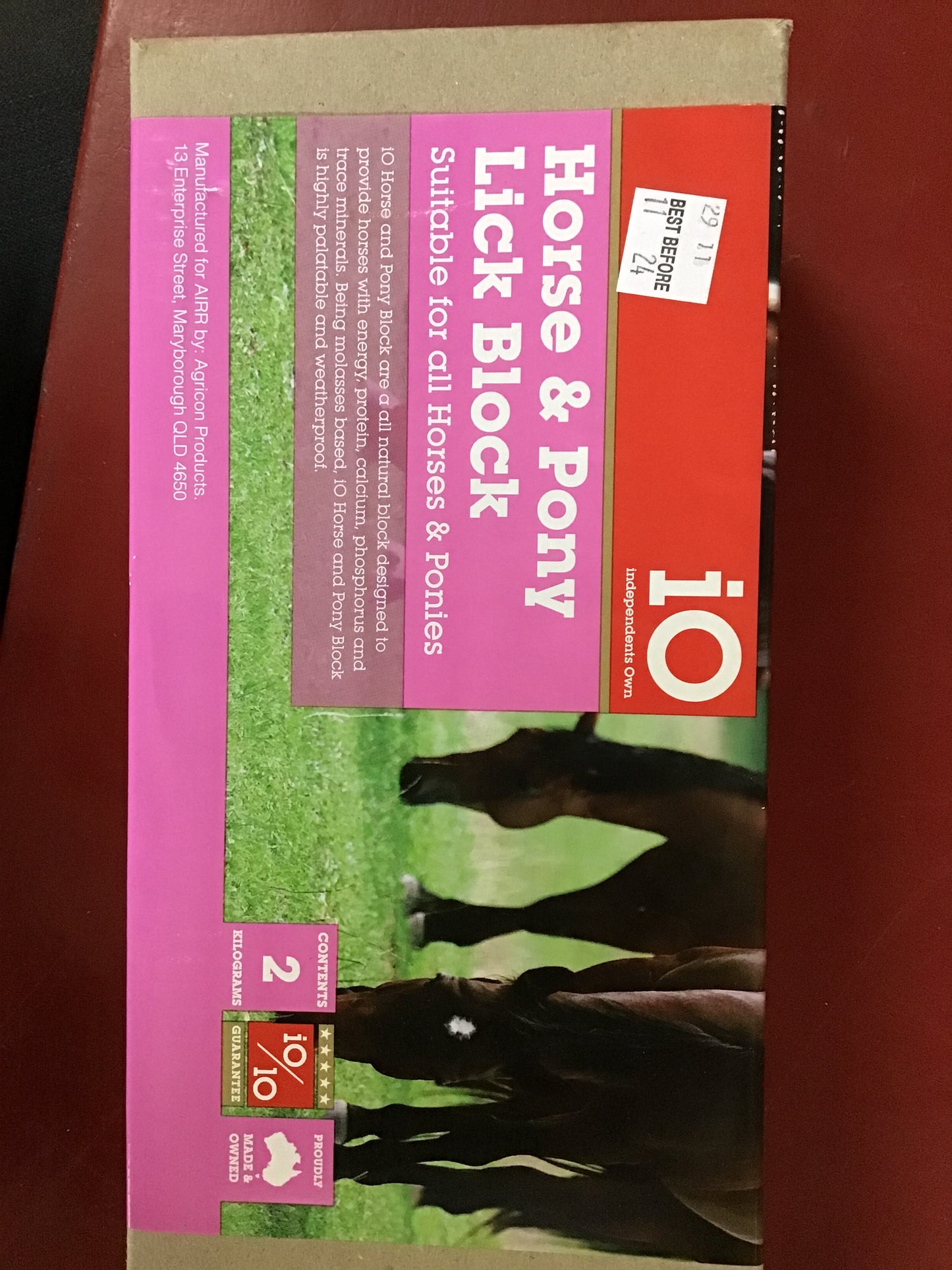 iO Horse & Pony Block 2kg