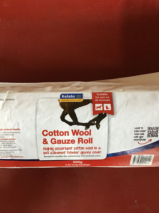 Kelato Cotton Wool & Gauze 500gm