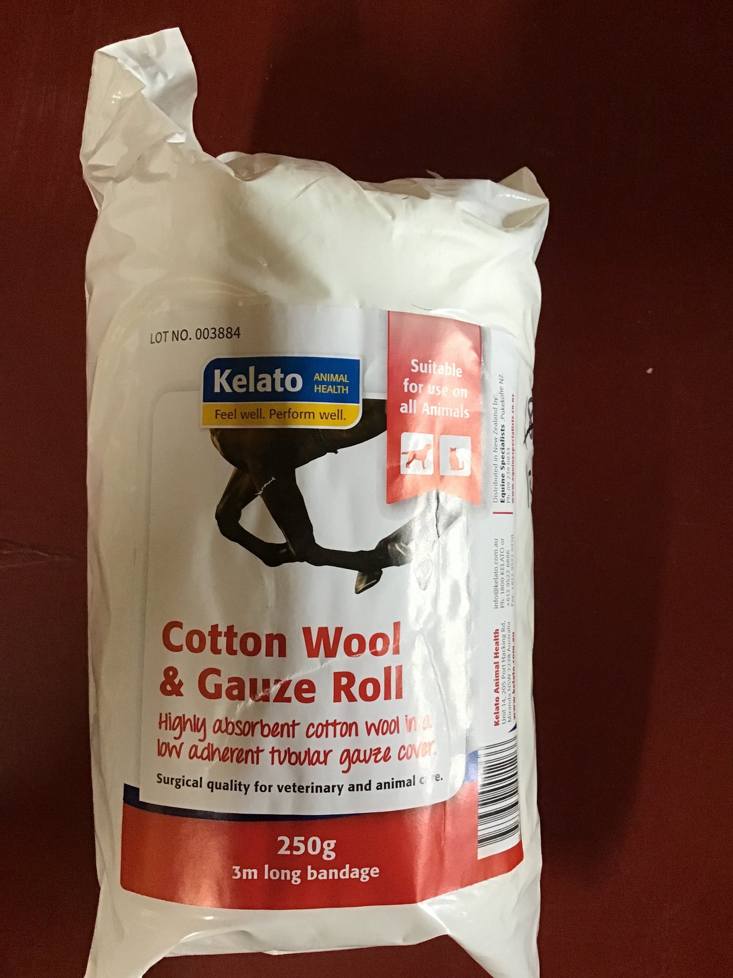 Kelato Cotton wool & Gauze Roll 250gm