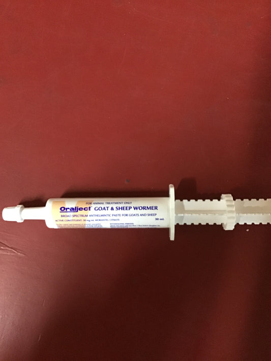 Oralject Goat and Sheep Wormer 30ml